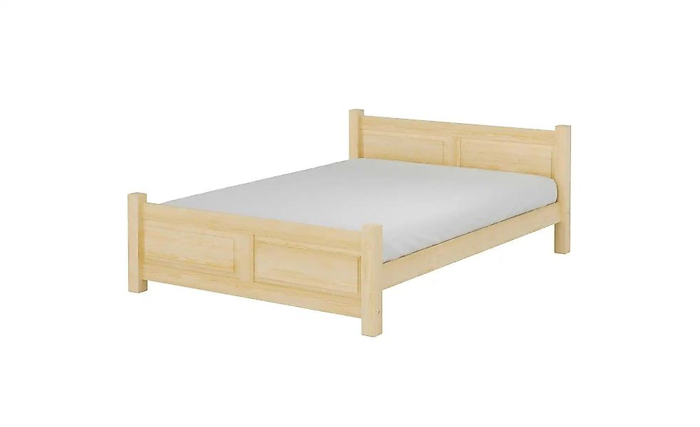 Bettgestell Massivholz Aren ¦ holzfarben ¦ Maße (cm): B: 148 H: 76 Betten > günstig online kaufen