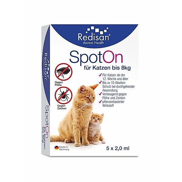 Redisan Zeckenschutzmittel Redisan® Katzen Spot on günstig online kaufen