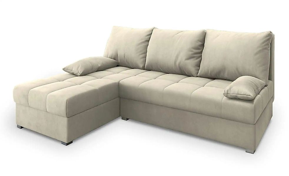 MASSENO Ecksofa mit Schlaffunktion Rita ¦ creme ¦ Maße (cm): B: 200 H: 85 P günstig online kaufen