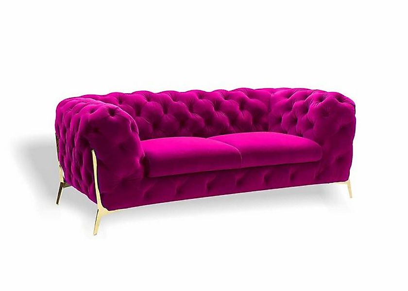 Xlmoebel Sofa Neues Zweisitzer-Sofa im klassischen Chesterfield-Stil., Herg günstig online kaufen