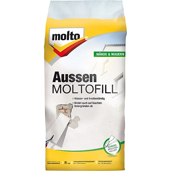 Molto Außen Moltofill Außen-Spachtelpulver 5 kg günstig online kaufen