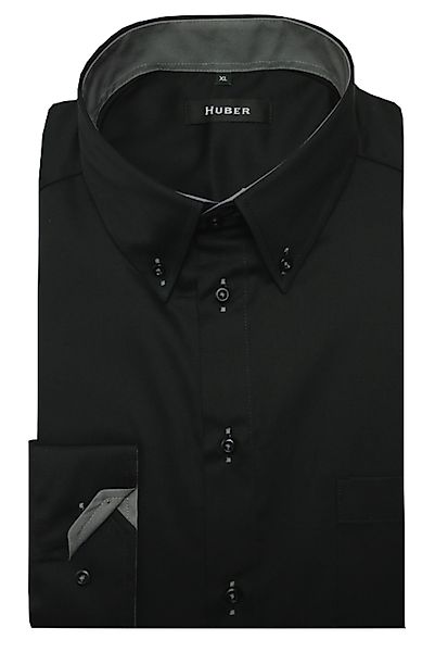 Huber Hemden Langarmhemd HU-0098 Button-Down Kragen, günstig online kaufen