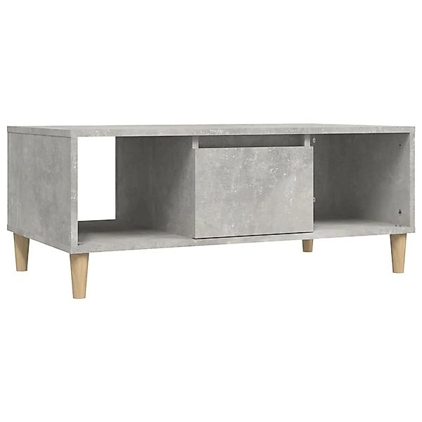vidaXL Couchtisch Betongrau 90x50x36,5 cm Holzwerkstoff Modell 9 günstig online kaufen