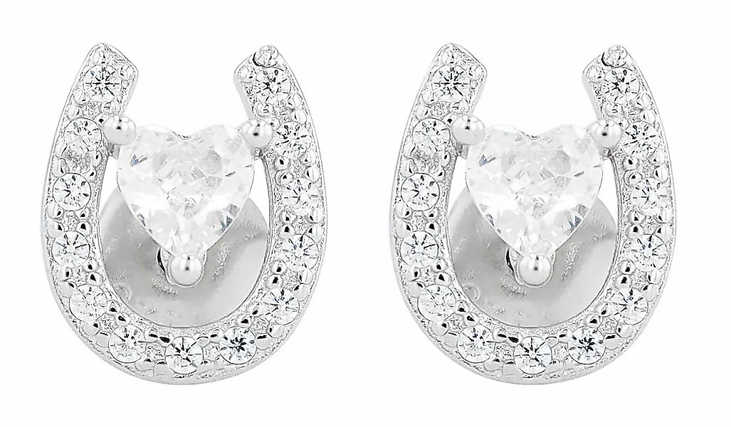 Adelia´s Paar Ohrhänger "Damen Ohrringe – Ohrstecker aus 925 Silber mit Zir günstig online kaufen