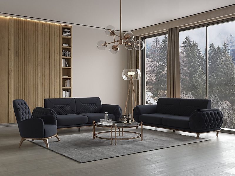 Möbeldreams Sofa Sofa-Set Ema 3-3-1 Modern günstig online kaufen