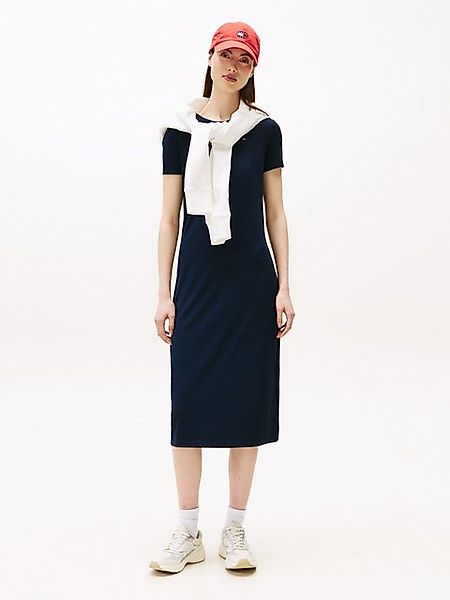 Tommy Jeans Jerseykleid mit gerippter Struktur, günstig online kaufen