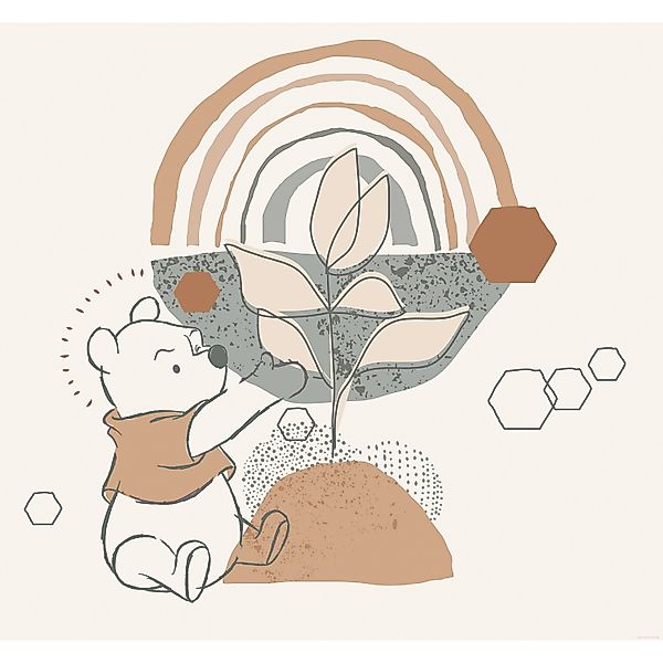 Komar Vliesfototapete Winnie Pooh Grow 300 cm x 280 cm günstig online kaufen