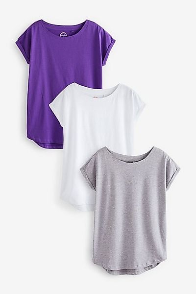 Next T-Shirt T-Shirts mit Flügelärmeln, 3er-Pack (5-tlg) günstig online kaufen