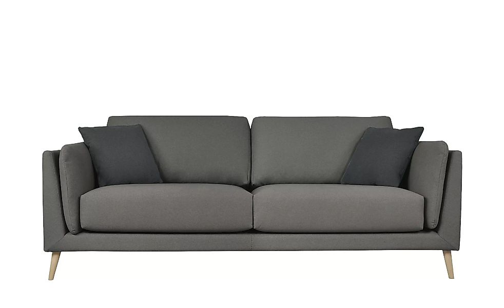 smart Sofa, 3-sitzig  Maxim ¦ grau ¦ Maße (cm): B: 214 H: 87 T: 96 Polsterm günstig online kaufen