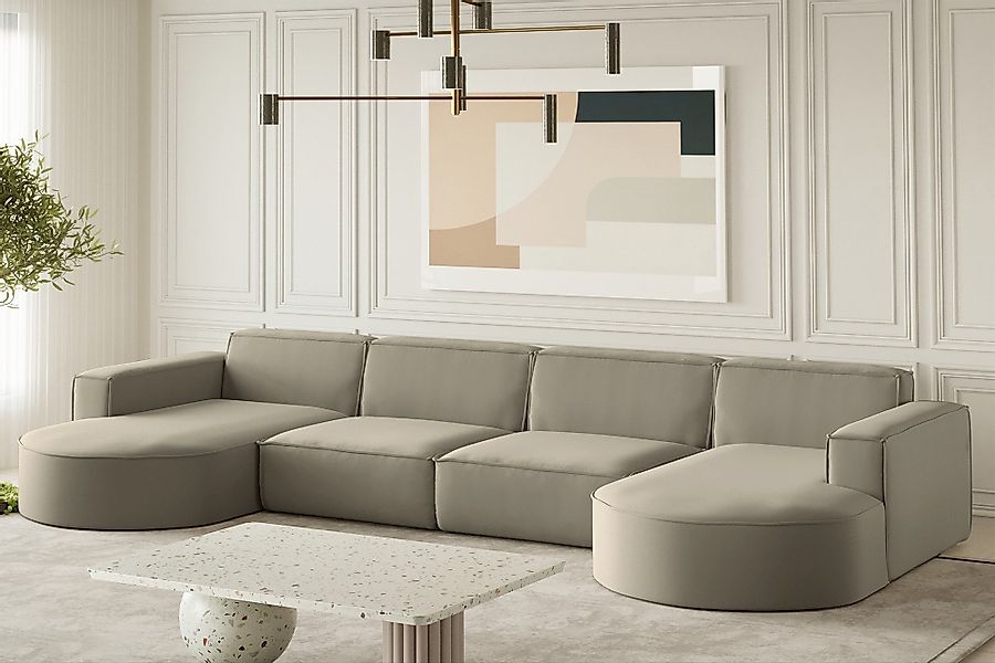 Fun Möbel Wohnlandschaft Wohnlandschaft Sofa PALMA günstig online kaufen