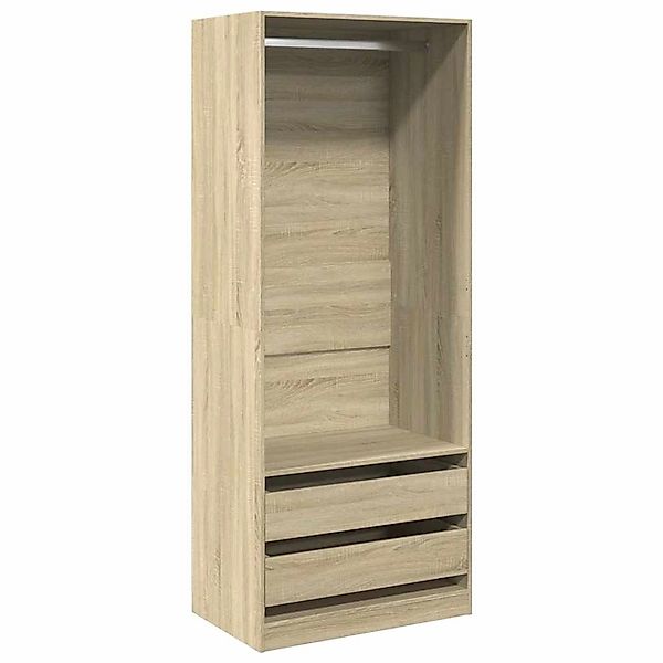 vidaXL Kleiderschrank Sonoma-Eiche 80x50x200 cm Holzwerkstoff 3307749 günstig online kaufen