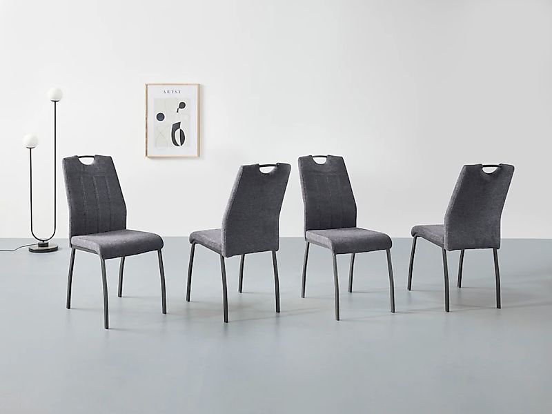 HELA Esszimmerstuhl "ELIF" (Set) 4 Stk.140 Kg Belastbar, Küchenstuhl günstig online kaufen