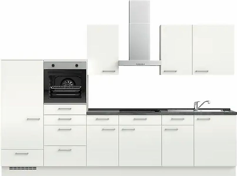 nobilia® Küchenzeile »"Laser I"«, vormontiert, Ausrichtung wählbar, Breite günstig online kaufen