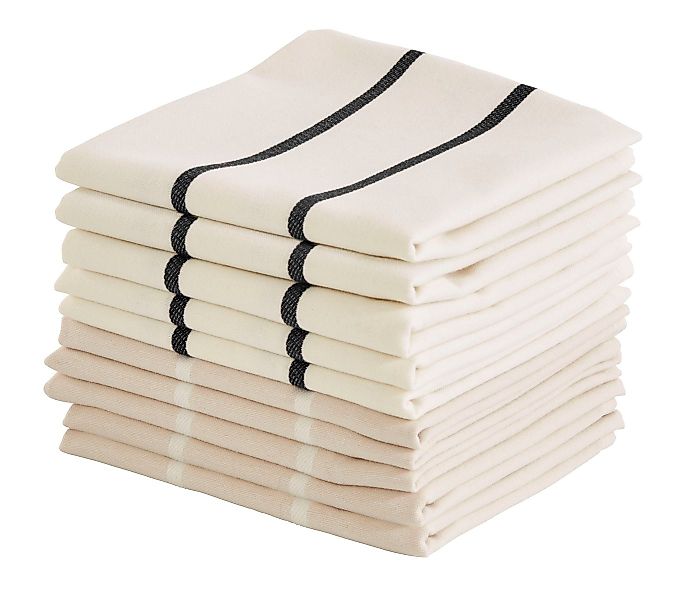 LeGer Home by Lena Gercke Geschirrtuch Anisha, aus 100% Baumwolle, (Set, 10 günstig online kaufen
