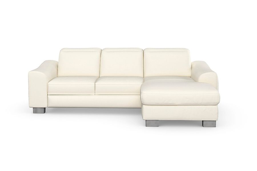 sit&more Ecksofa »Dundee L-Form«, mit Federkern und Edelstahlfüßen, wahlwei günstig online kaufen