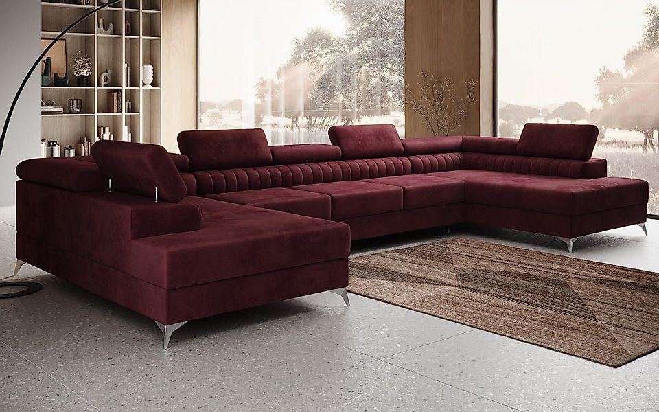 Luxusbetten24 Schlafsofa Designer Sofa Aurea U günstig online kaufen