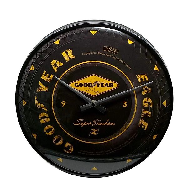 Nostalgic-Art Wanduhr Goodyear Goodyear Wheel günstig online kaufen