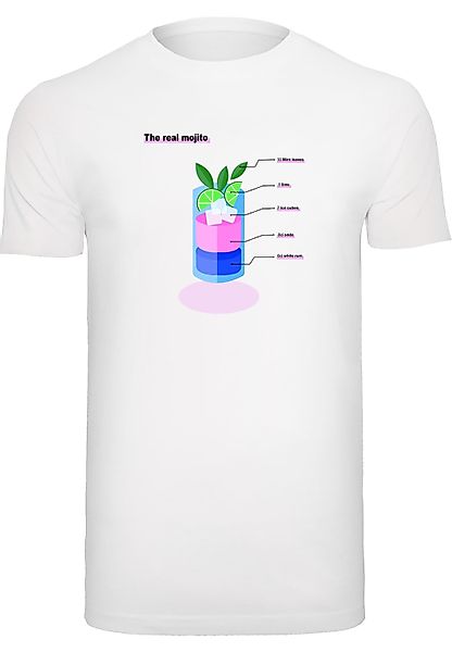 MisterTee T-Shirt "MisterTee Herren The Real MojitoTee" 1 Stk. tlg. günstig online kaufen