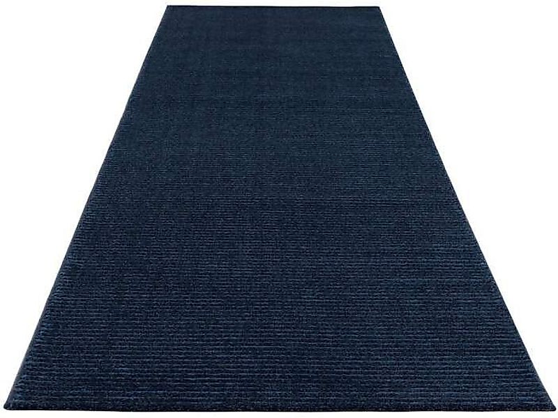Carpet City Teppich "Friseé-Teppich FANCY900" rechteckig 12 mm Höhe Läufer, günstig online kaufen