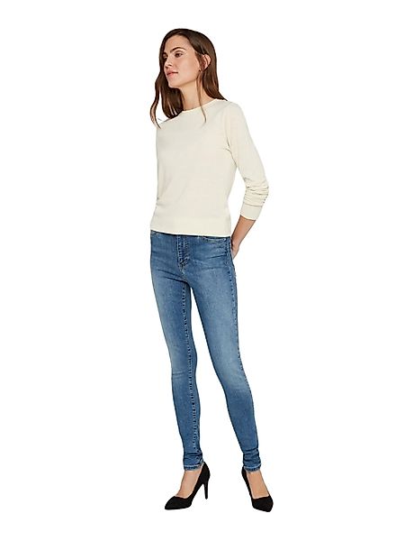 Vero Moda Damen Jeans VMSOPHIA LT BL - Skinny Fit - Blau - Light Blue günstig online kaufen
