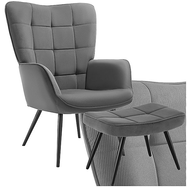 tectake Relaxsessel Sessel, gepolstert günstig online kaufen