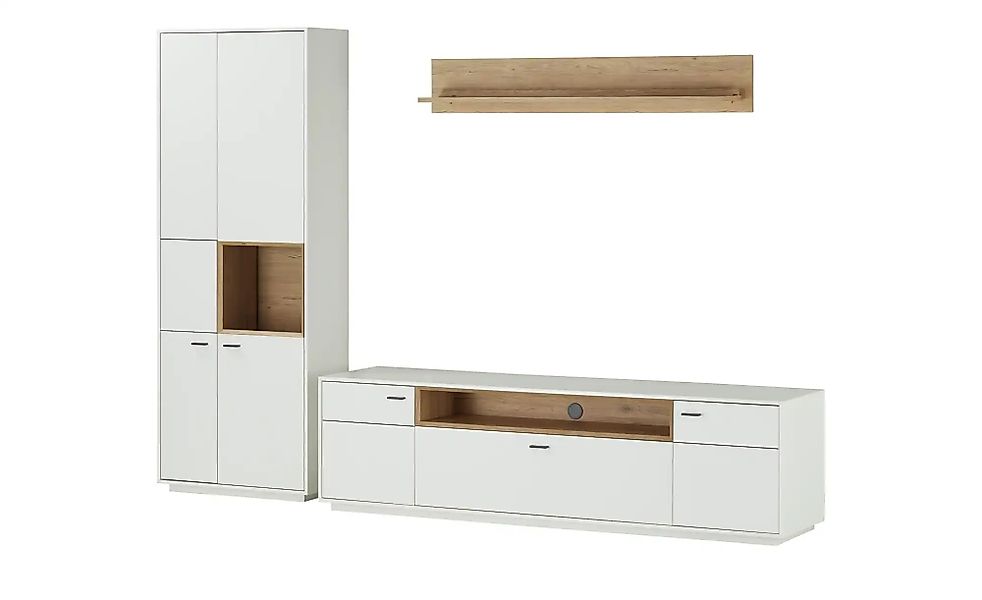 Jette Home Wohnkombination  Coruna ¦ weiß ¦ Maße (cm): B: 288 H: 208 T: 50. günstig online kaufen