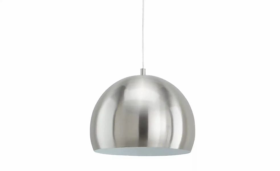 KHG Pendelleuchte  1-flammig  Nickel-matt   ¦ Maße (cm): H: 150  Ø: 30 Lamp günstig online kaufen