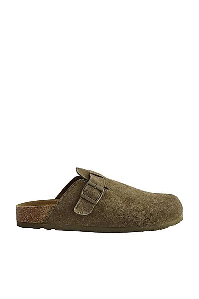 Next Hausschuhe aus Veloursleder Pantolette (1-tlg) günstig online kaufen