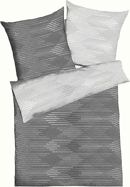 Kaeppel Wendebettwäsche »Ikat« 2 Stk. tlg. angenehm wärmend günstig online kaufen