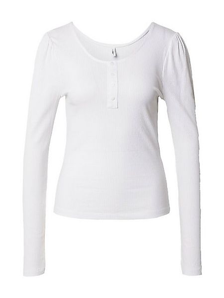 ONLY Langarmshirt SIMPLE (1-tlg) Drapiert/gerafft günstig online kaufen