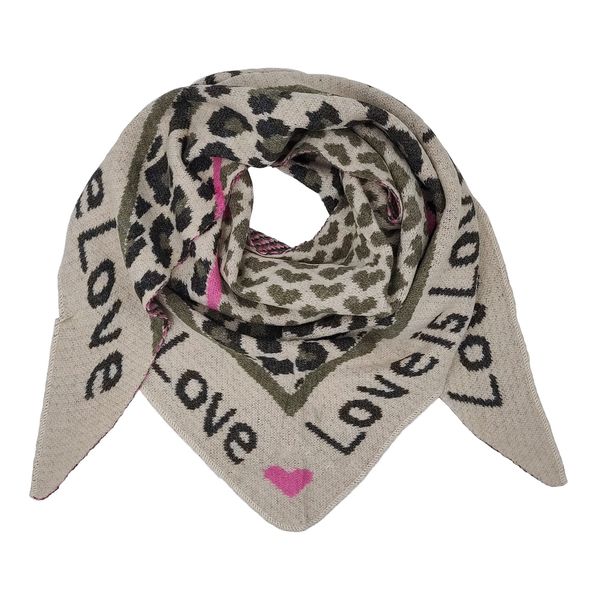 Cassandra Accessoires Dreieckstuch "Love", kuschelweich, mit günstig online kaufen