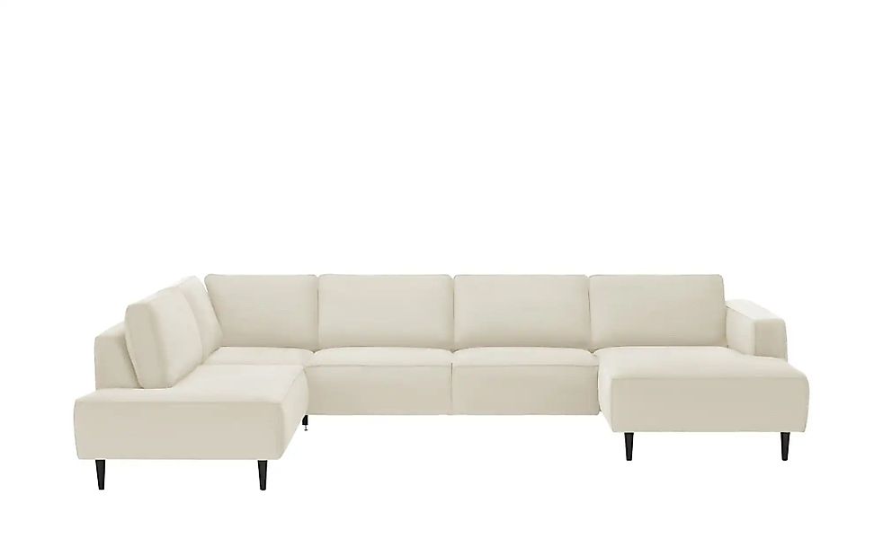 SOHO Wohnlandschaft   Jesska ¦ beige ¦ Maße (cm): B: 335 H: 83 T: 200.0 Pol günstig online kaufen