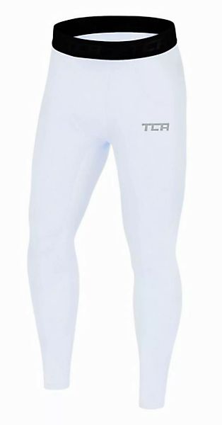 TCA Funktionshose TCA Herren Leggings, Kompressionshose, Sporthose - Weiss günstig online kaufen