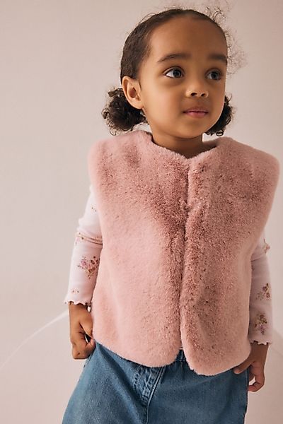 Next Steppweste Weste aus Kunstfell (1-tlg) günstig online kaufen