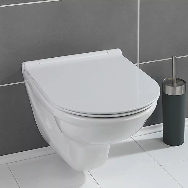 WENKO Premium WC-Sitz Nuoro, aus antibakteriellem Duroplast, mit Absenkauto günstig online kaufen
