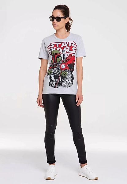 LOGOSHIRT T-Shirt "Star Wars - Boba Fett", mit lizenziertem Print günstig online kaufen