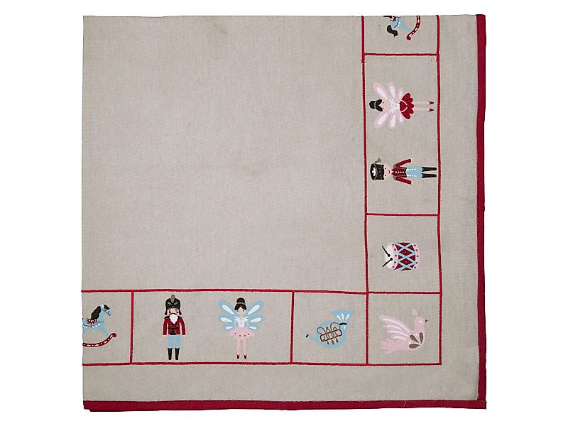 Greengate Tischdecke Cindarella Xmas white emb günstig online kaufen