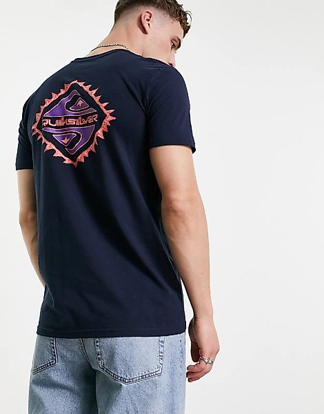 Quiksilver – Return to the moon – T-Shirt in Marineblau günstig online kaufen
