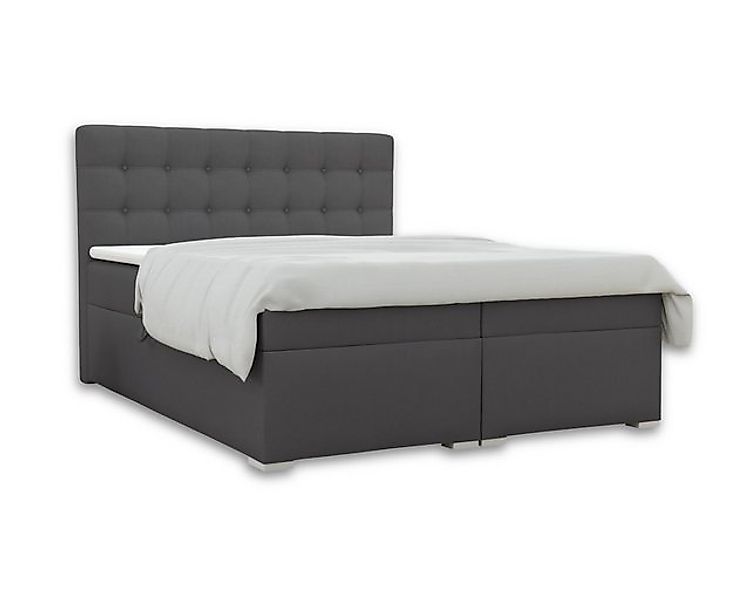 Deine Möbel 24 Boxspringbett CLAUDIA Boxbett günstig online kaufen