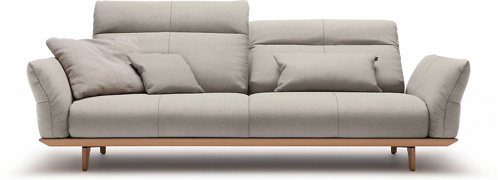Creation BY ROLF BENZ 3,5-Sitzer "CR.460", Sockel in Eiche, Füße Eiche natu günstig online kaufen