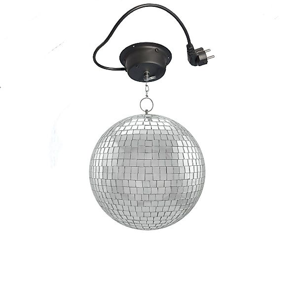 SATISFIRE Discolicht Spiegelkugel Set 20cm Kugel günstig online kaufen
