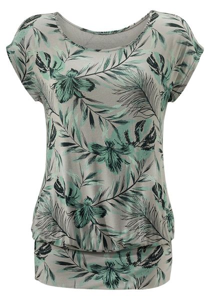 LASCANA Longshirt mit breitem Bund aus günstig online kaufen