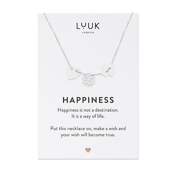 LUUK LIFESTYLE Kette mit Anhänger Glücksbringer, günstig online kaufen