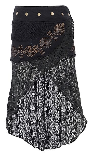 Guru-Shop Minirock Psytrance Goa Pixi Lagenrock, günstig online kaufen