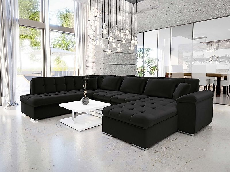 MIRJAN24 Wohnlandschaft Niko Bis, mit Bettkasten und Schlaffunktion, Kissen günstig online kaufen