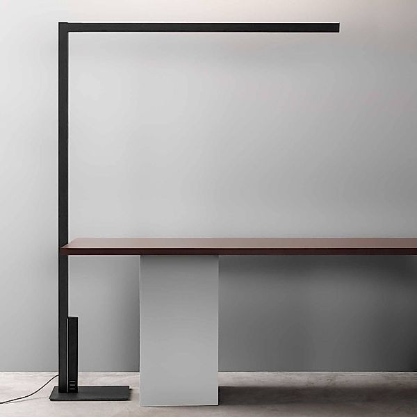 OLEV LED-Stehlampe Crane, 3.000 K, schwarz, Metall, dimmbar günstig online kaufen