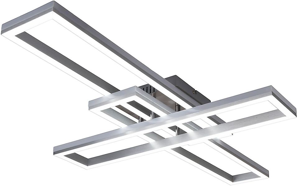 näve LED Deckenleuchte »BANTRY« 1 Stk. Farbwechsler CCT, RGB-Backlight, dim günstig online kaufen
