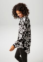 Aniston CASUAL Hemdbluse mit fantasievollem, großflächigen günstig online kaufen