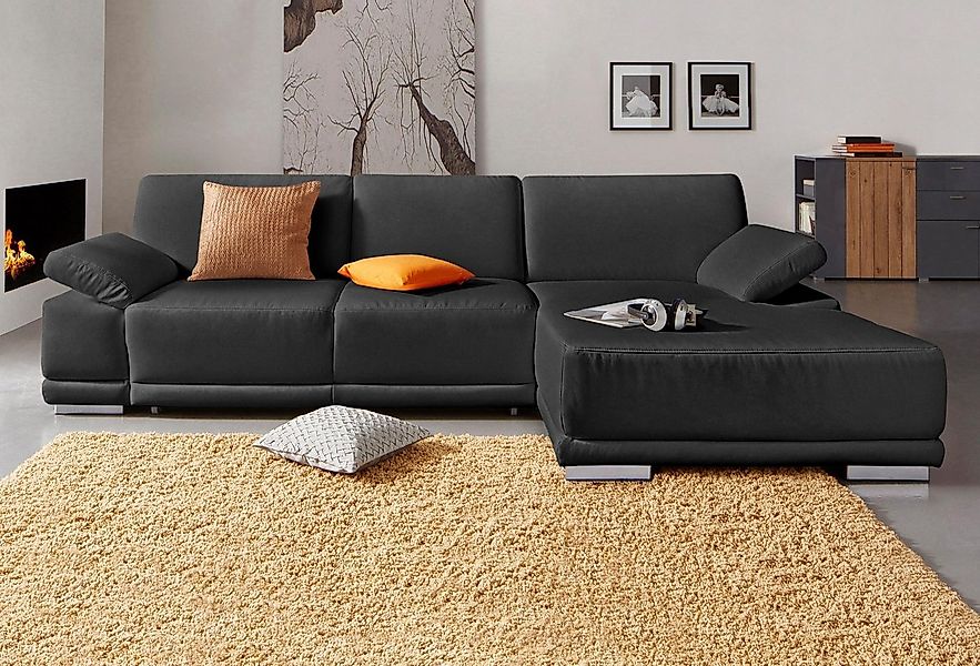 sit&more Ecksofa "Coria L-Form", mit XL-Recamiere, wahlweise mit Bettfunkti günstig online kaufen