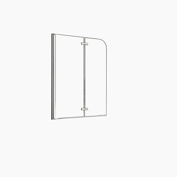 Duschparadies Badewannenaufsatz Badewannenfaltwand 110x140cm Duschabtrennun günstig online kaufen